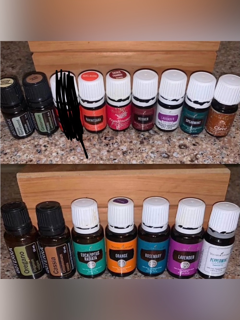 Doterra & young living essential oil bundle